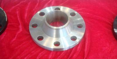 Precision-forged metal flange featuring a necked structure and evenly spaced mounting holes. It suits medium-to-high pressure pipeline connections (e.g., industrial fluid systems), with reliable sealing and easy installation.