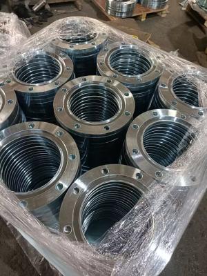 These are Stainless Steel Weld Neck Pipe Flanges (Bulk Packaging)—heavy-duty piping fittings for industrial pipeline connections. Each flange features a tapered neck (designed for butt-welding to pipe ends, which boosts structural stability and pressure-bearing capacity) and a flange face with evenly spaced bolt holes, enabling tight, leak-proof joints when paired with gaskets and fasteners.